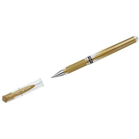 Długopis żelowy Uni UM-153 0.65mm Złoty